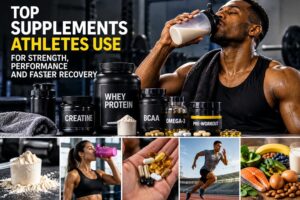 Top Supplements Athletes Use for Strength, Performance and Faster Recovery